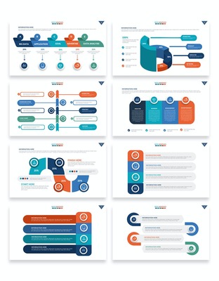 現(xiàn)代簡(jiǎn)約企業(yè)營(yíng)銷策劃信息圖表設(shè)計(jì) PowerPoint與Keynote模板應(yīng)用